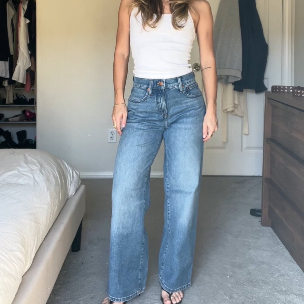 Madewell Petite Perfect Vintage Wide-Leg